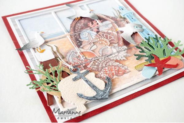 Marianne Design - Präge- und Stanzschablone "Layout Square" Creatables Dies