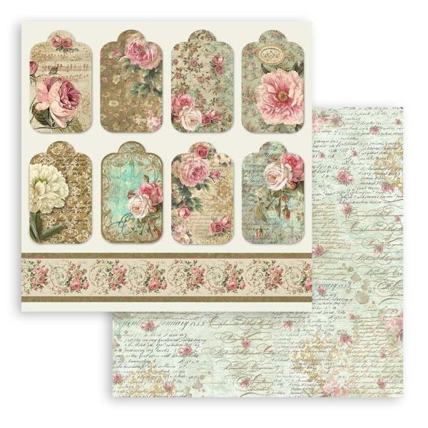Stamperia - Designpapier "Precious" Paper Pack 12x12 Inch - 10 Bogen