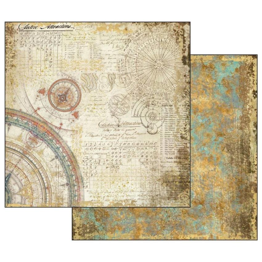 Stamperia - Designpapier "Alchemy" Paper Pack 12x12 Inch - 10 Bogen