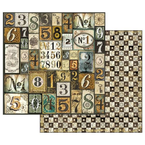 Stamperia - Designpapier "Alchemy" Paper Pack 12x12 Inch - 10 Bogen