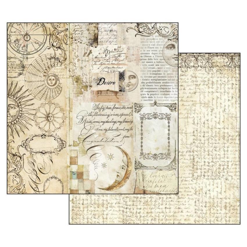 Stamperia - Designpapier "Alchemy" Paper Pack 12x12 Inch - 10 Bogen