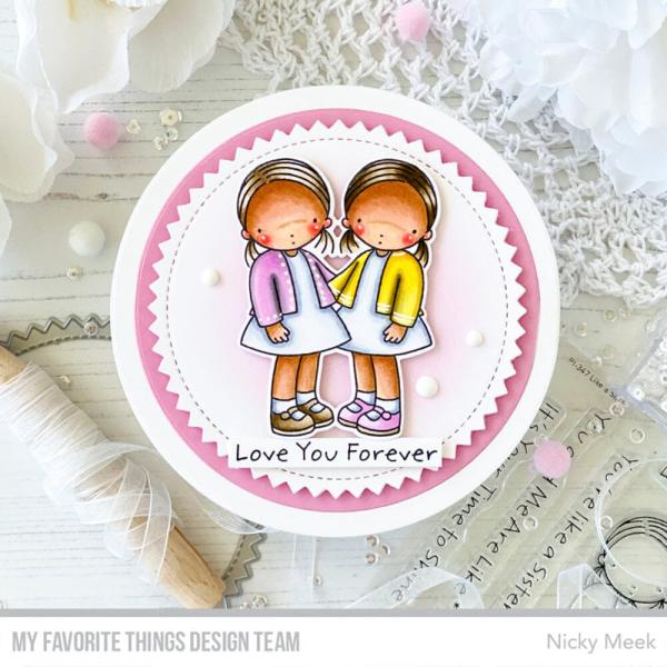 My Favorite Things - Stanzschablone "Like a Sister" Die-namics