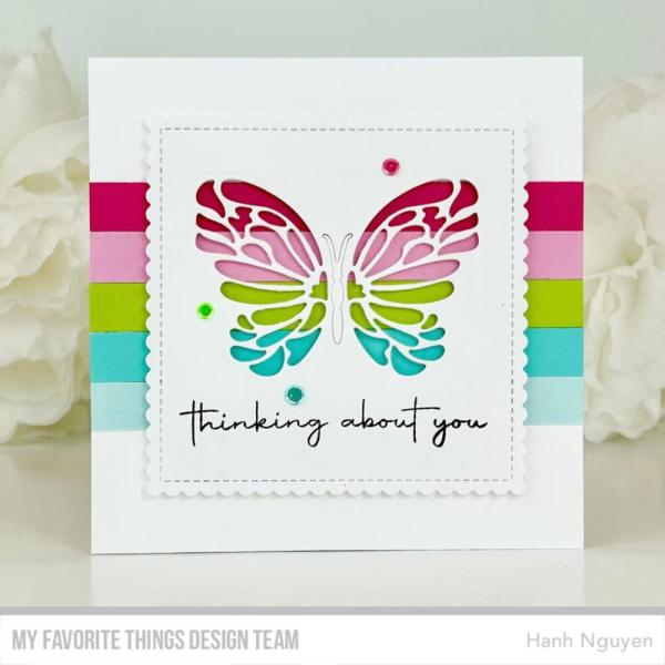 My Favorite Things - Stanzschablone "Peek-a-Boo Butterfly" Die-namics