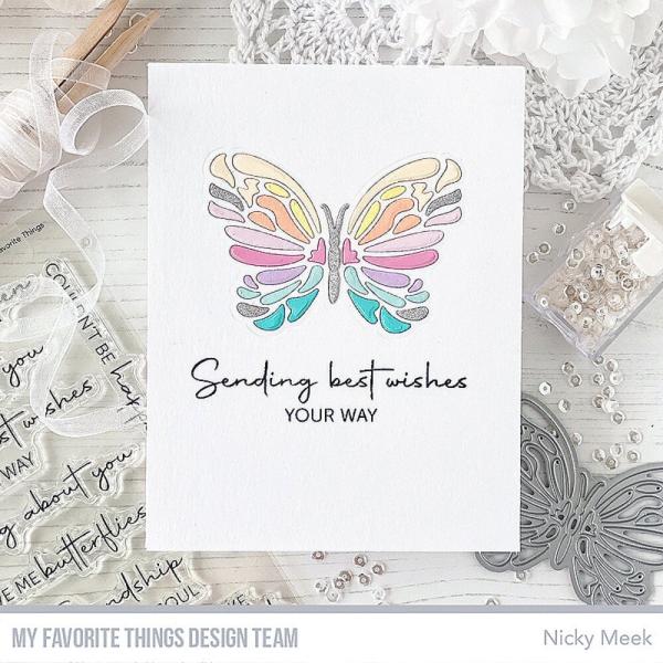 My Favorite Things - Stanzschablone "Peek-a-Boo Butterfly" Die-namics