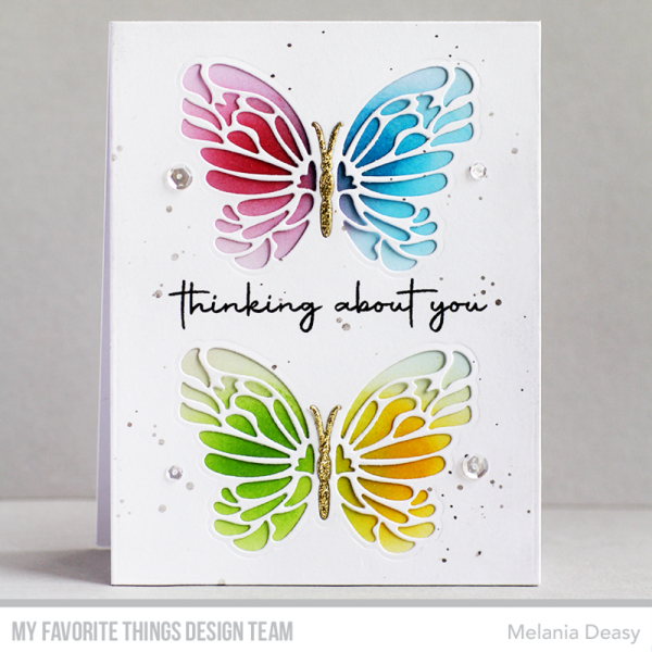 My Favorite Things - Stanzschablone "Peek-a-Boo Butterfly" Die-namics