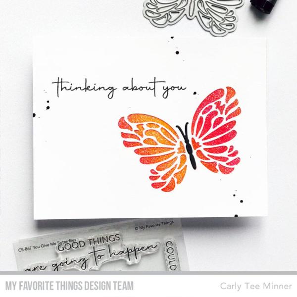 My Favorite Things - Stanzschablone "Peek-a-Boo Butterfly" Die-namics