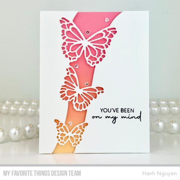 My Favorite Things - Stanzschablone "You Give Me Butterflies" Die-namics