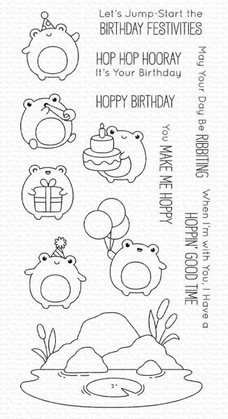 My Favorite Things - Stempelset "Hoppin' Good Time" Clear Stamps