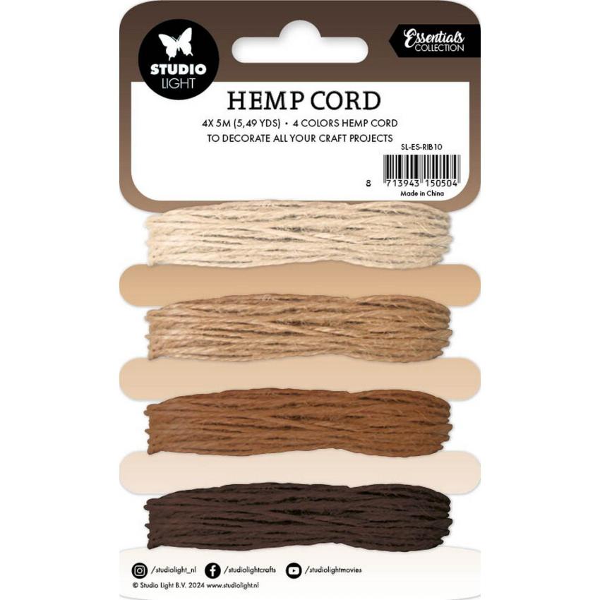 Studio Light - Hemp Cord "Shades Of Brown"