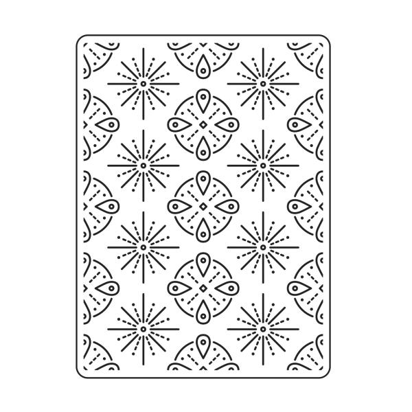 Vaessen Creative - Prägefolder "Tribal" Embossingfolder