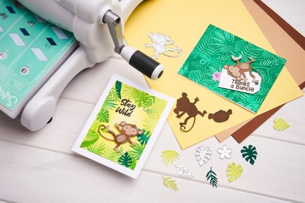 Sizzix - Stempelset "Stay Wild" Clear Stamps Design by Catherine Pooler