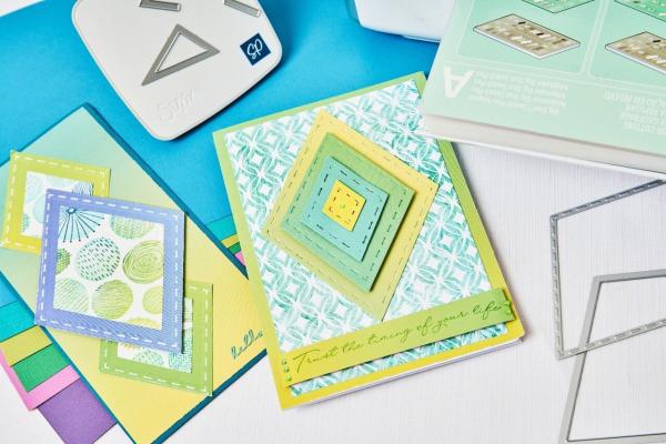 Sizzix - Schablone "Uptown Adornment" Stencil Design by Stacey Park