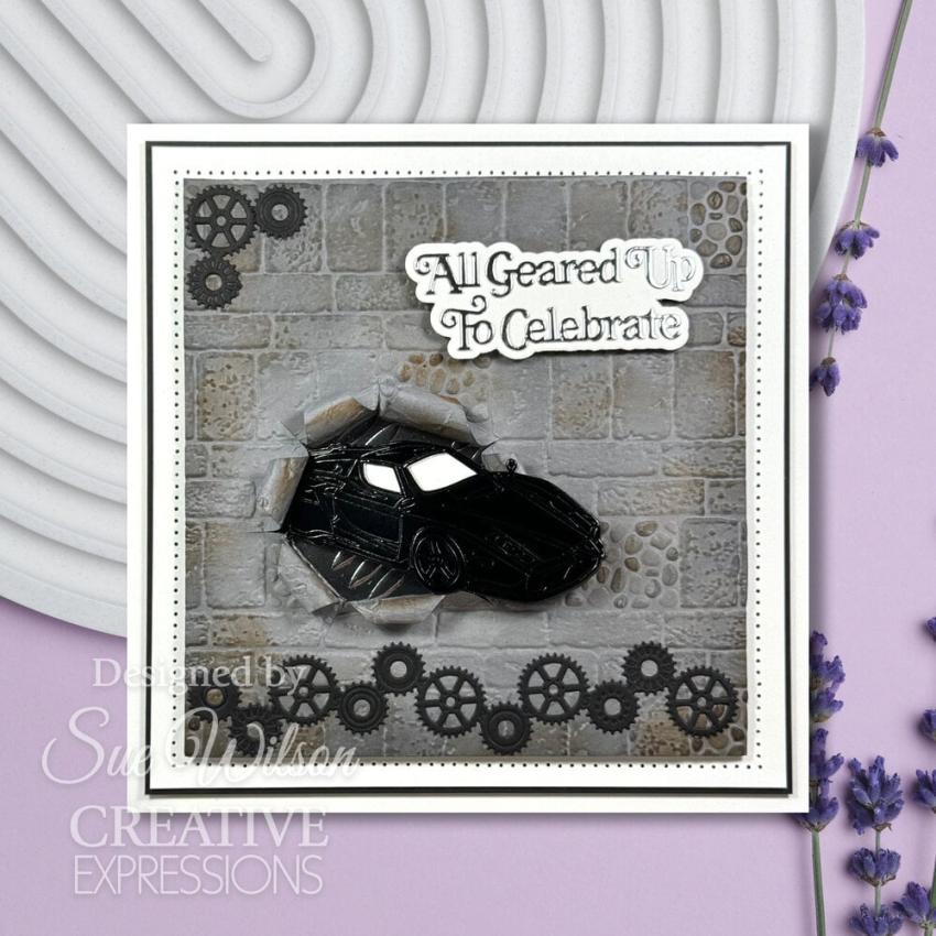 Creative Expressions - Stanzschablone "Dream Car Collection Super Cars" Craft Dies Design by Sue Wilson