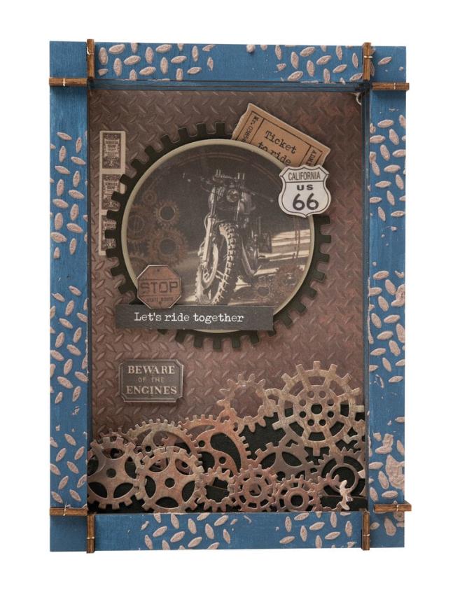 Studio Light - Stanzschablone "Gears & Ticket" Dies