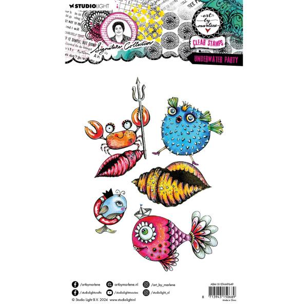 Studio Light - Stempelset "Underwater party" Clear Stamps Design by Art by Marlene