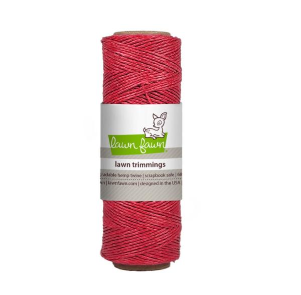 Lawn Fawn - Hemp Twine "Red"