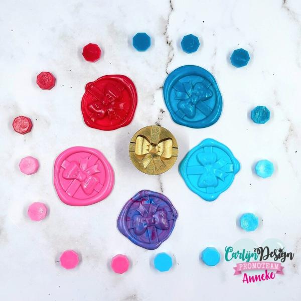 Carlijn Design - Wachssiegel Stempel "3D Strik" Wax Seal Stamp 47