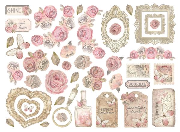 Stamperia - Stanzteile "Shabby Rose" Die Cuts