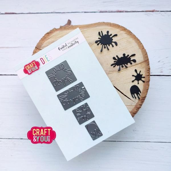 Craft & You Design - Stanzschablone "Blots" Dies
