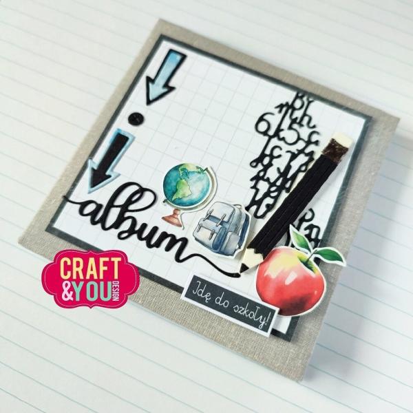 Craft & You Design - Stanzschablone "Letters Backround" Dies