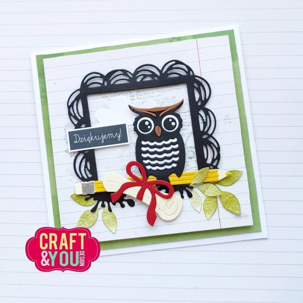 Craft & You Design - Stanzschablone "Owl" Dies