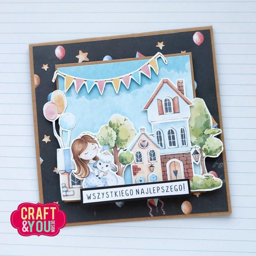Craft & You Design - Designpapier "Little Explorers" Creative Set 12x12 Inch - 8 Bogen