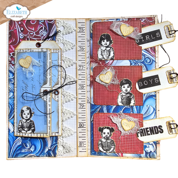Elizabeth Craft Designs - Stanzschalone "Large Envelope Pocket" Dies