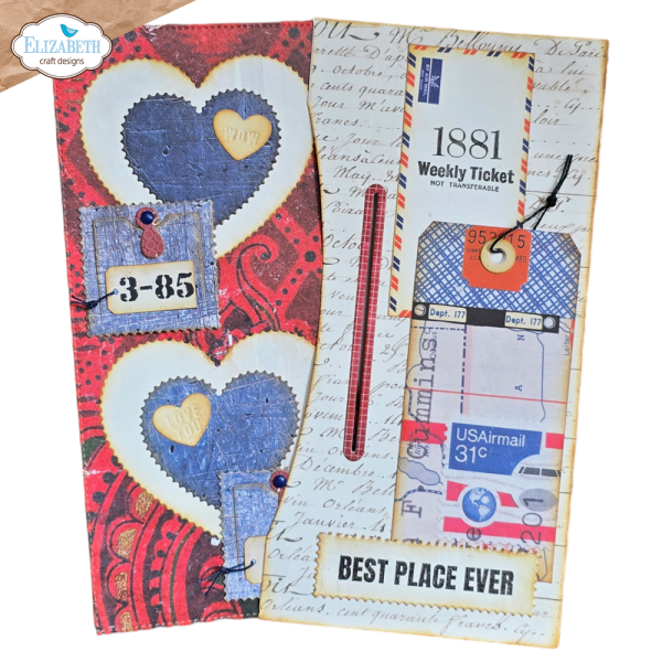 Elizabeth Craft Designs - Stanzschalone "Large Envelope Pocket" Dies