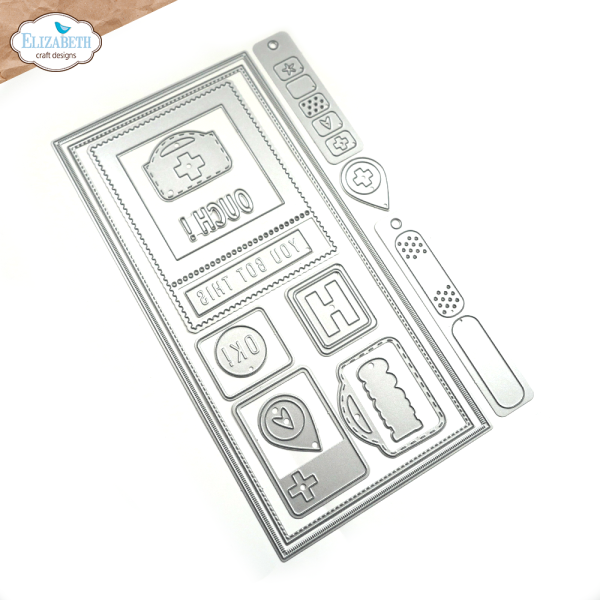 Elizabeth Craft Designs - Stanzschalone "Page Pocket Page Fillers 3 - Full Size" Dies