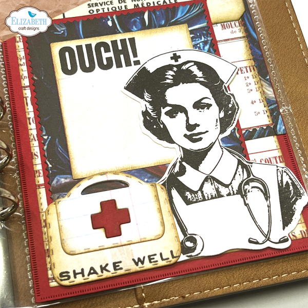Elizabeth Craft Designs - Stanzschalone "Page Pocket Page Fillers 3 - Full Size" Dies