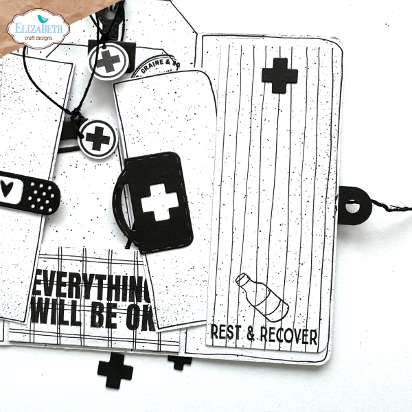 Elizabeth Craft Designs - Stanzschalone "Tag Folder" Dies