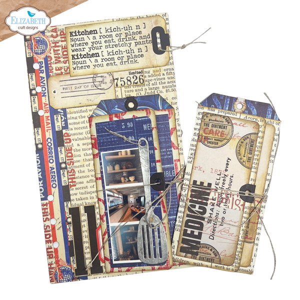 Elizabeth Craft Designs - Stanzschalone "Tag Folder" Dies