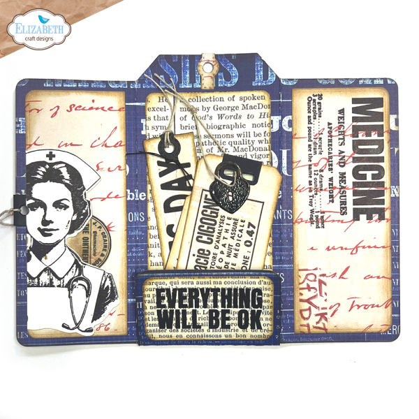 Elizabeth Craft Designs - Stanzschalone "Tag Folder" Dies