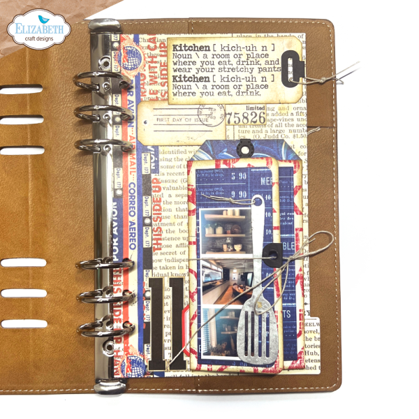 Elizabeth Craft Designs - Stanzschalone "Tag Folder" Dies