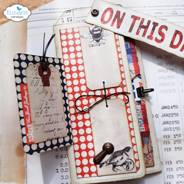 Elizabeth Craft Designs - Stanzschalone "Tag Folder" Dies