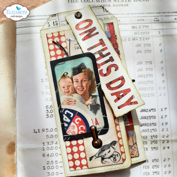 Elizabeth Craft Designs - Stanzschalone "Tag Folder" Dies