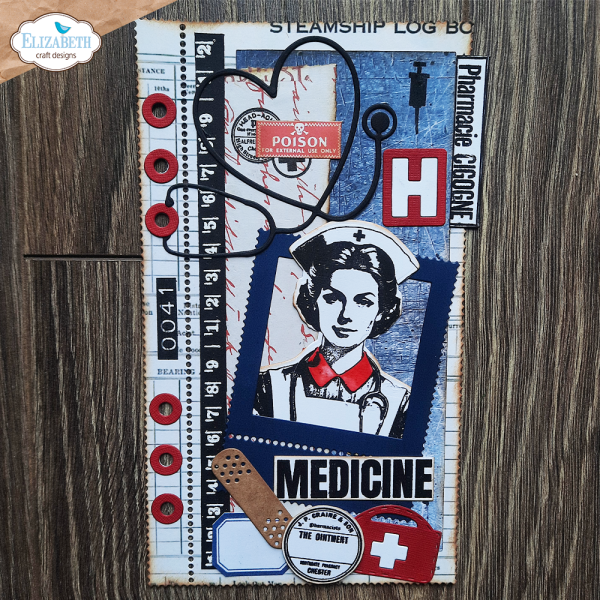 Elizabeth Craft Designs - Stanzschalone "What's Up Doc" Dies