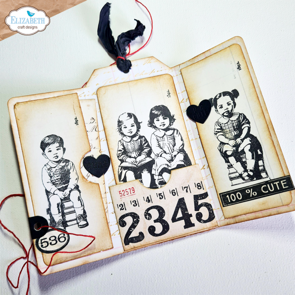 Elizabeth Craft Designs - Stempelset "Measurements" Clear Stamps