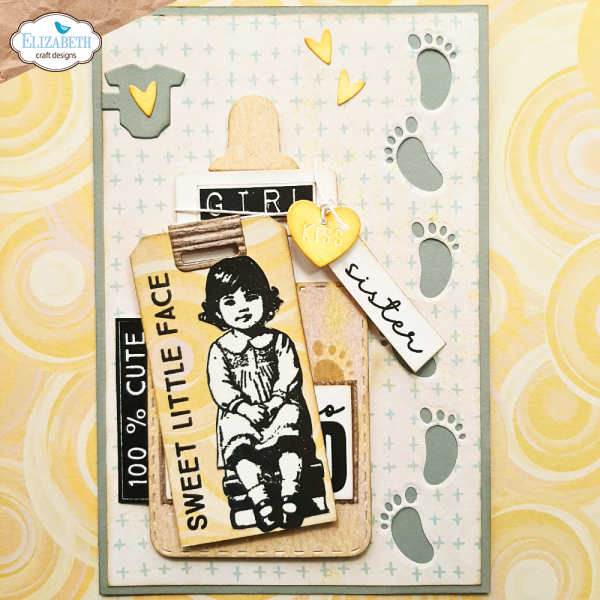 Elizabeth Craft Designs - Stempel & Stanzeschablone "Favorite Humans" Stamp & Dies