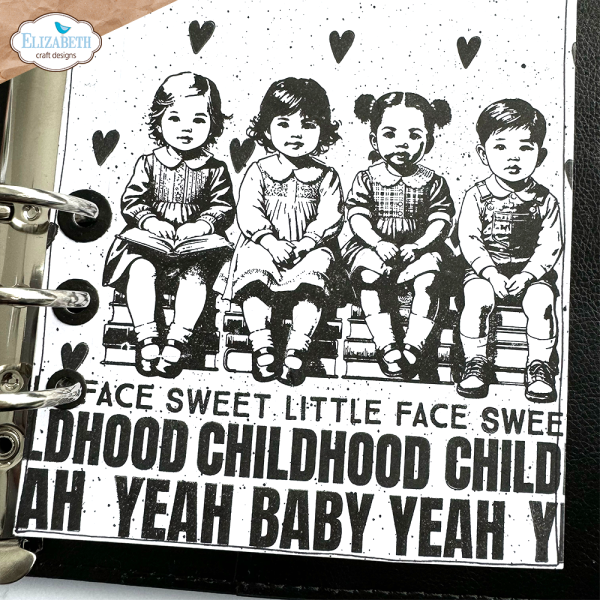 Elizabeth Craft Designs - Stempel & Stanzeschablone "Favorite Humans" Stamp & Dies