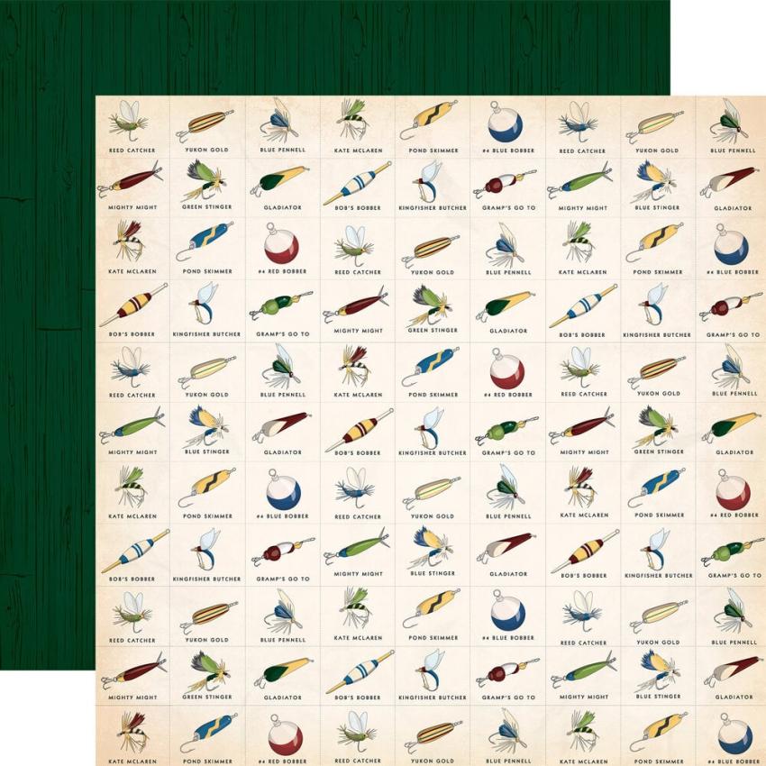 Carta Bella - Designpapier "Gone Fishing" Collection Kit 12x12 Inch - 12 Bogen  