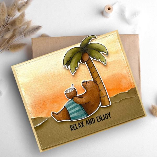 Creative Expressions - Stempelset "Good Vibes" Clear Stamps 4x6 Inch Design by Jane's Doodles