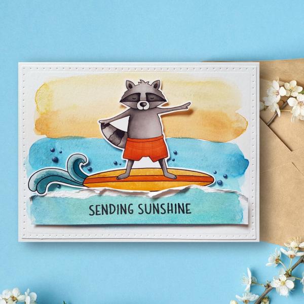 Creative Expressions - Stempelset "Good Vibes" Clear Stamps 4x6 Inch Design by Jane's Doodles