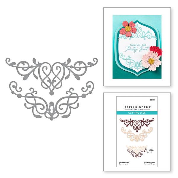 Spellbinders - Stanzschablone "Timeless Duo" Dies