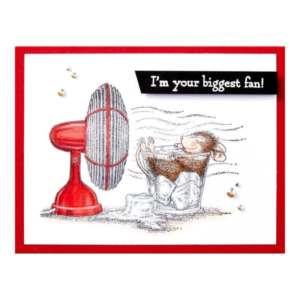 Spellbinders - Gummistempel Set "Stay Cool" Cling Stamp