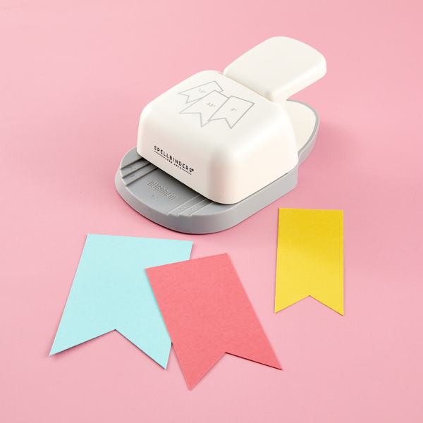 Spellbinders - Motivstanzer Tag´s "3-in-1 Banner Punch" 