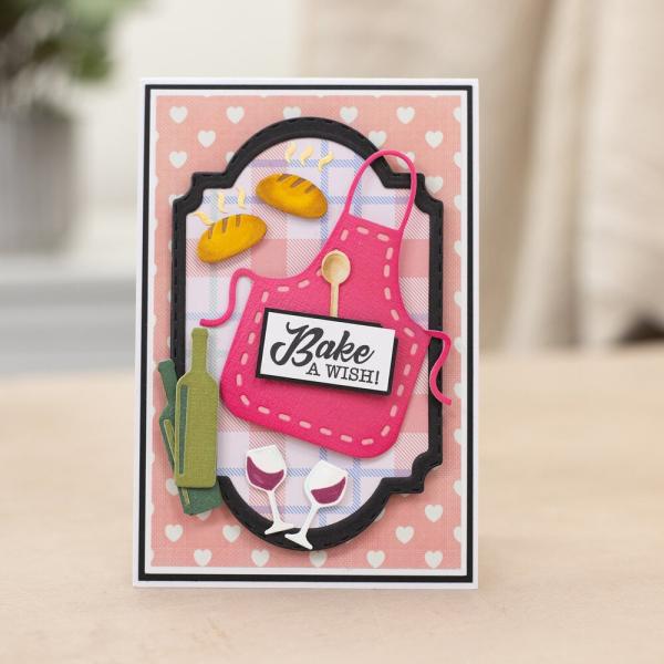 Crafters Companion - Designpapier "Kitchen Collection" Paper Pack 6x6 Inch - 36 Bogen