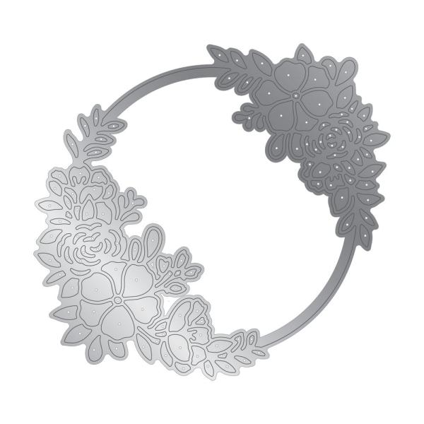 Crafters Companion - Stempelset & Stanzschablone "Bloom & Grow" Stamp & Dies