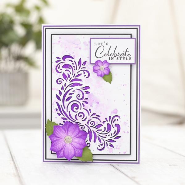 Crafters Companion - Stanzschablone "Decorative Flourish" Dies
