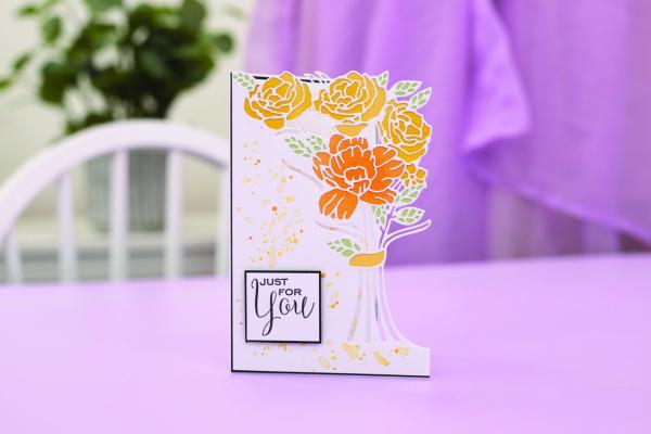 Crafters Companion - Stanzschablone "Flora Bouquet" Dies